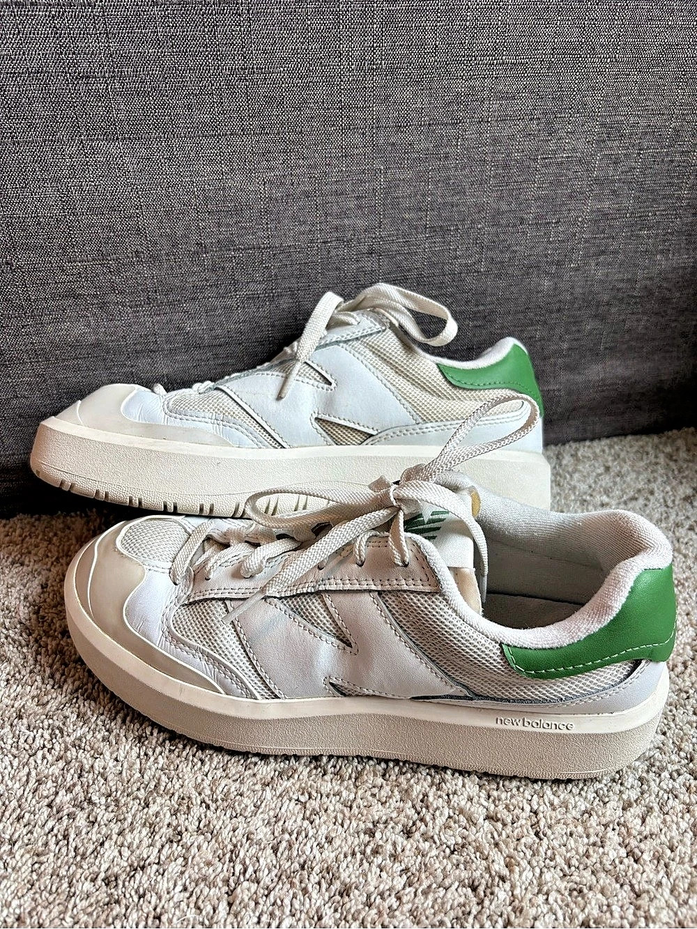 New Balance CT3020G White & Green Sneakers US 9